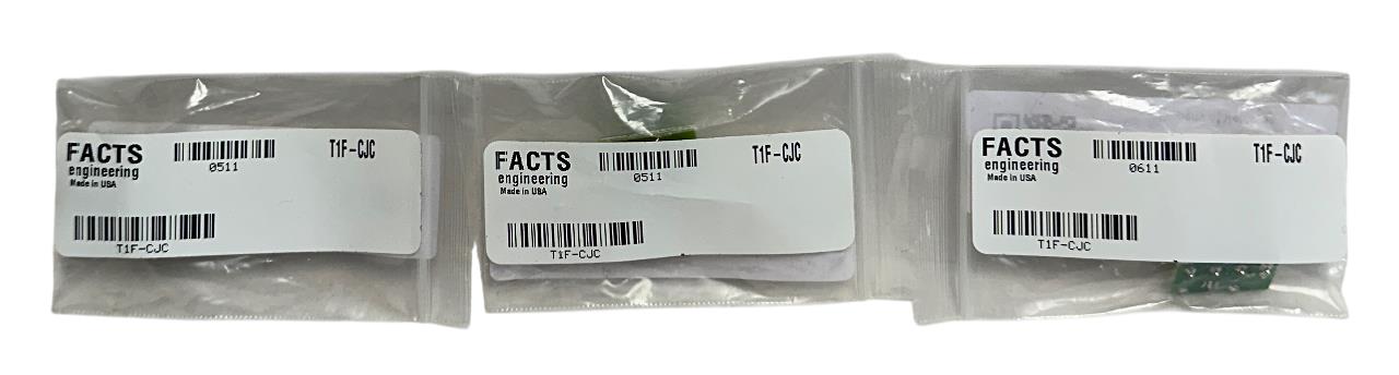 3 FACTS ENGINEERING T1F-CJC / T1FCJC REPLACEMENT TERMINATOR CJC SENSORS NSMP
