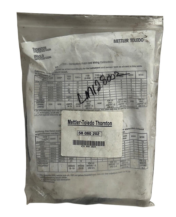 METTLER-TOLEDO THORNTON 58-080-202 / 58080202 UniCond CONDUCTIVITY/RES 10' NSMP