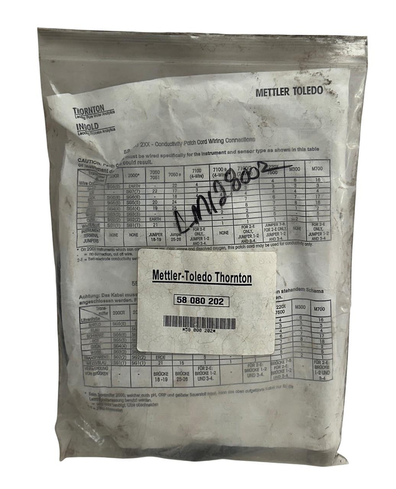 METTLER-TOLEDO THORNTON 58-080-202 / 58080202 UniCond CONDUCTIVITY/RES 10' NSMP
