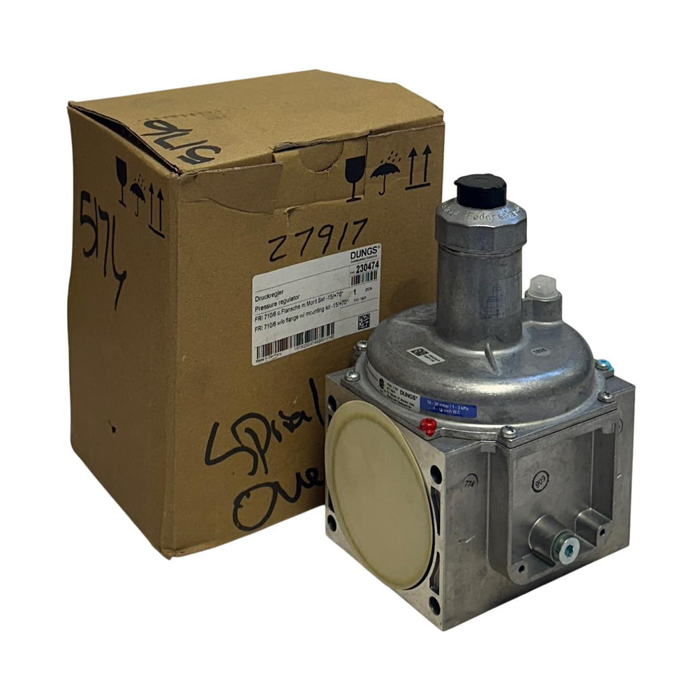 DUNGS FRI 710/6 / 230474 MODULAR GAS PRESSURE REGULATOR 500 mbar/50kPa MAX NSMP