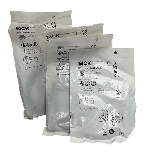 5 SICK IME12-04NNSZW2S / 1040757 INDUCTIVE PROXIMITY SENSORS 10-30VDC 200mA NSFS