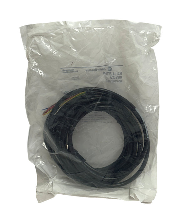 ALLEN BRADLEY 889DS-F8AB-5 /B BULLETIN 889DS QD CORDSET DC MICRO 5M 8-PIN NSFS