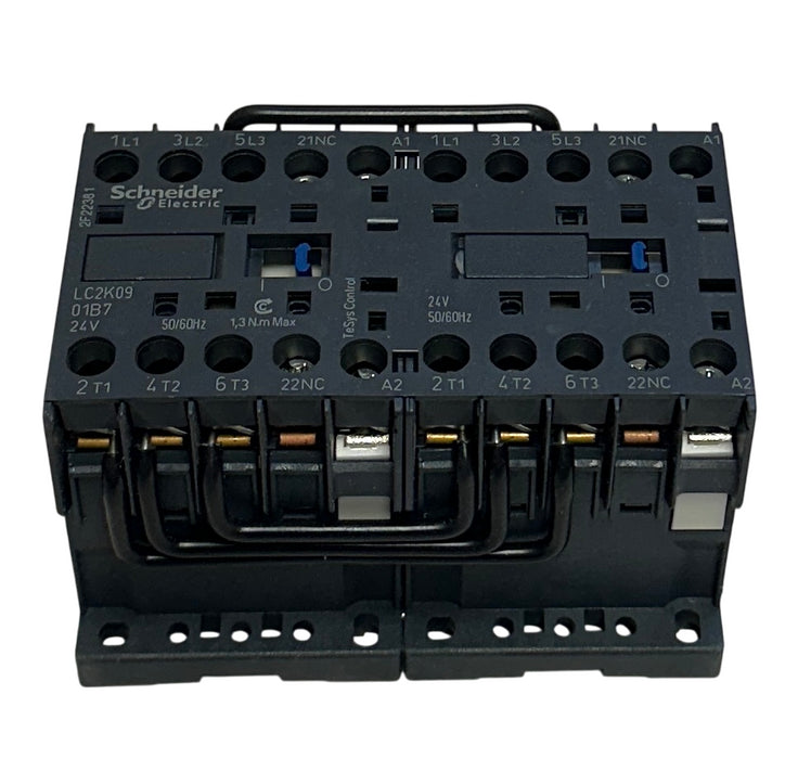 SCHNEIDER ELECTRIC LC2K0901B7 / 042939 TeSys REVERSING CONTACTOR 24VAC NSMP