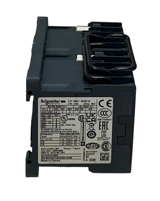 SCHNEIDER ELECTRIC LC2K0901B7 / 042939 TeSys REVERSING CONTACTOR 24VAC NSMP