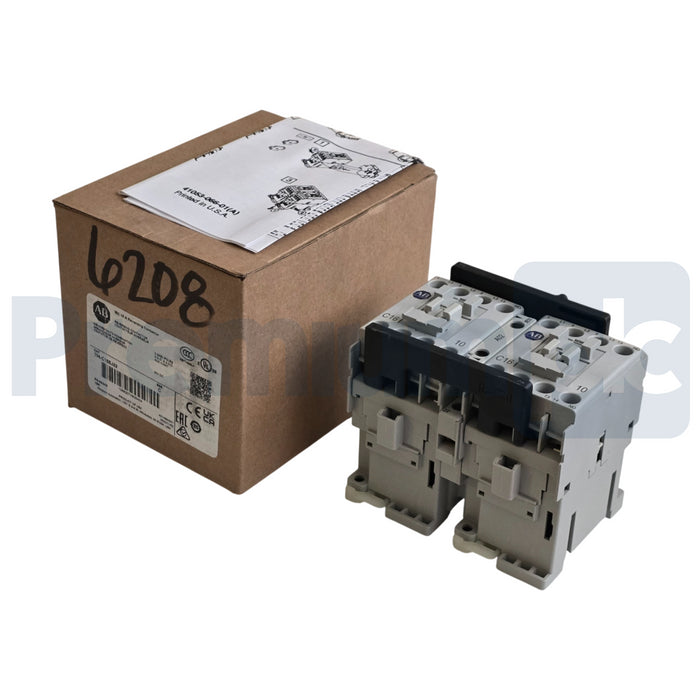 Allen Bradley 104-C16EJ22 /C 104-C Reversing Contactor 16A 3P 24V/DC Coil NSMP