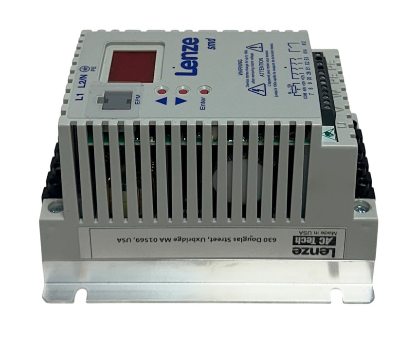 LENZE AC TECH ESMD751X2SFA / 13452276 SMD INVERTER DRIVE 0.75kW/1.0HP NSMP *READ
