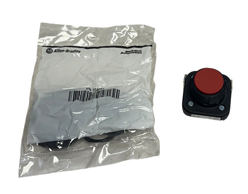 ALLEN BRADLEY 800H-AR6A /F 30mm MOMENTARY PUSH BUTTON 800H PB FLUSH RED NSMP
