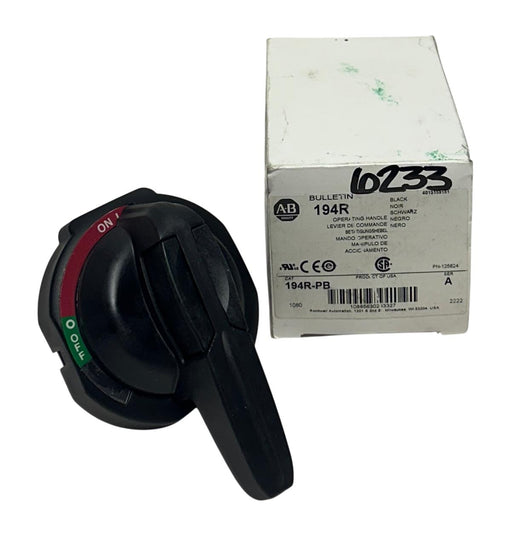 ALLEN BRADLEY 194R-PB /A BLACK OPERATING HANDLE / DISCONNECT SWITCH 60A NSMP