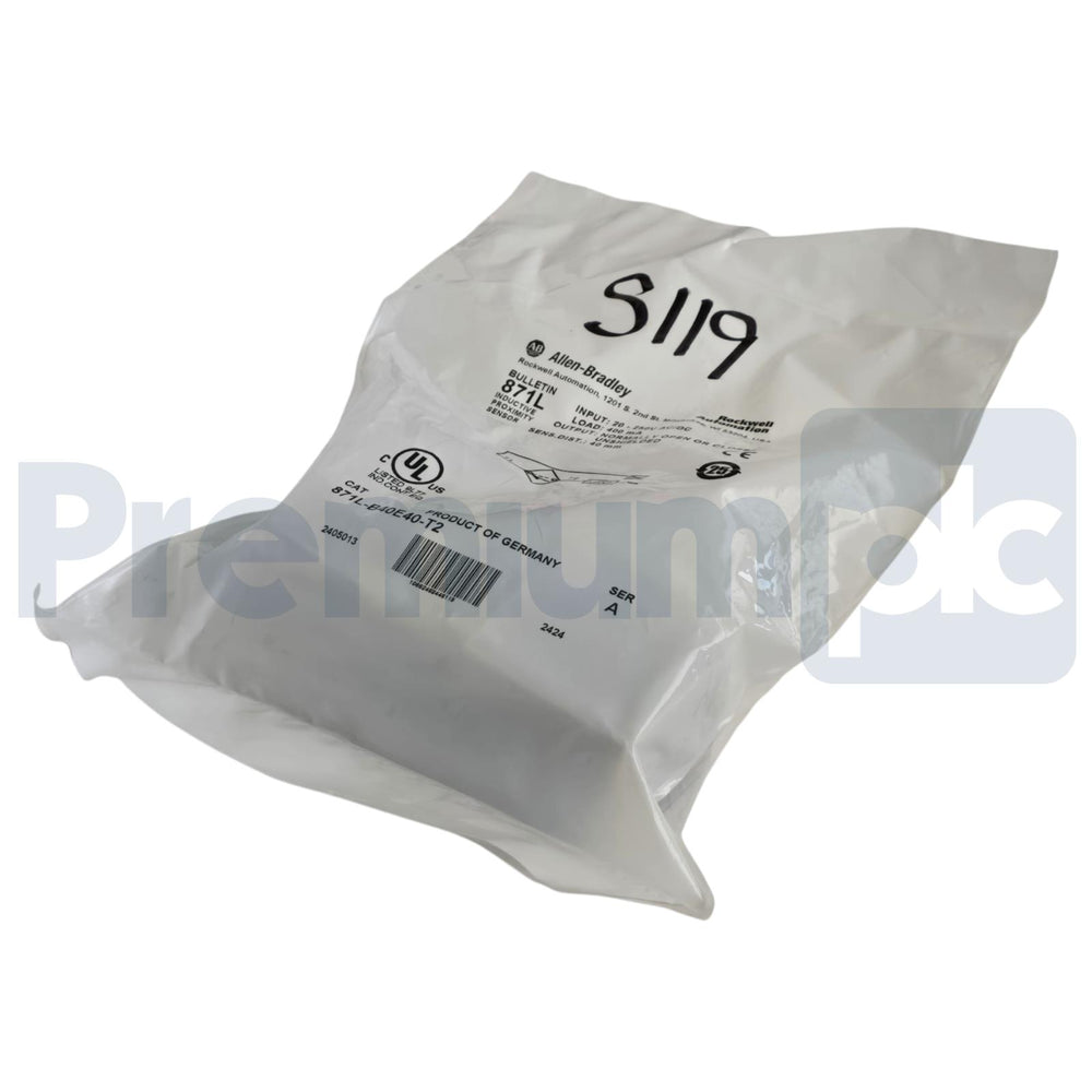 Allen Bradley 871L-B40E40-T2 /A Inductive Proximity Sensor 2-Wire 40MM NSFS