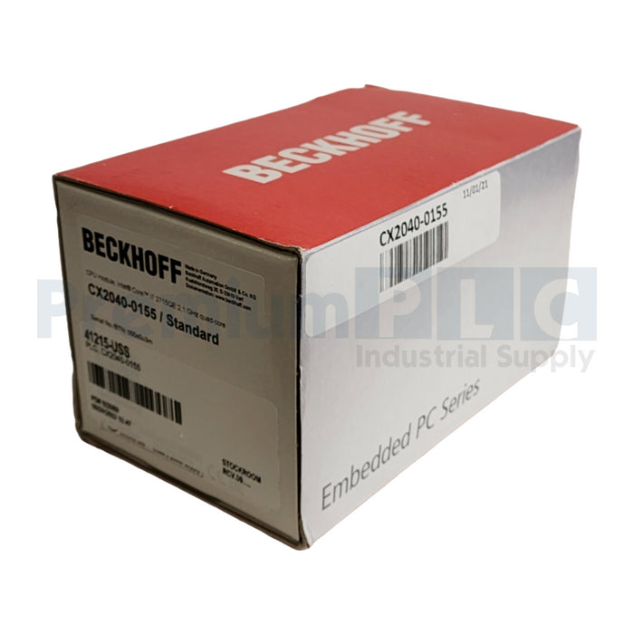 BECKHOFF CX2040-0155 / STANDARD CPU MODULE INTEL I7 2715QE 2.1GHz QUAD-CORE NSMP
