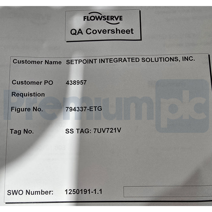 FLOWSERVE LPC-10A-166B-SR02 Limitorque Scotch Yoke Valve Actuator 2" Valve NSMP
