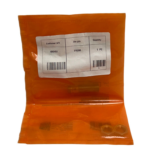 IFM IFB3004BAPKG/US-104 / IFS260 INDUCTIVE PROXIMITY SENSOR 10-30VDC 4mm NSFS