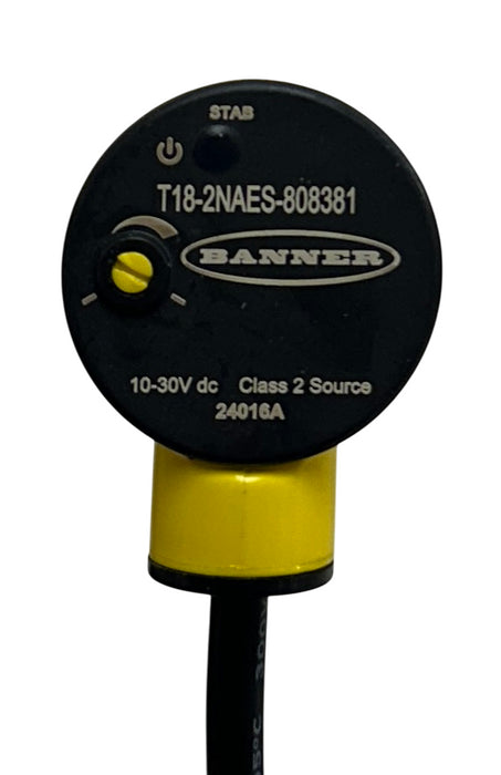 BANNER T18-2NAES-808381 / 808381 PHOTOELECTRIC SENSOR T18-2 SERIES 25000mm NSNP