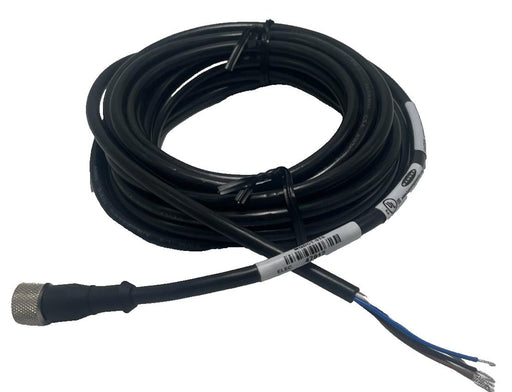 BANNER MQDC1-515 STRAIGHT FEMALE CONNECTOR CYJV CABLE 5-PIN M12 16.4FT 7WA1 NSNP