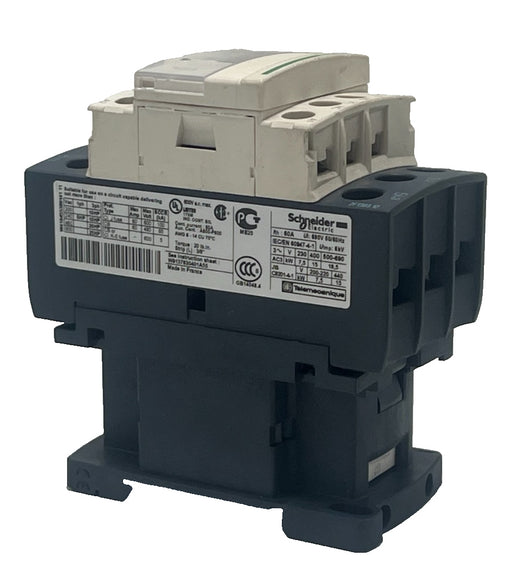LOT OF 2 Schneider Electric LC1D32G7 32A 3‑Pole (3NO)  IEC Contactor 120VAC NSNP