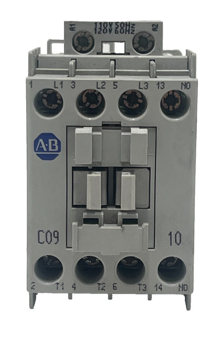 ALLEN BRADLEY 100-C09*10 SER A IEC CONTACTOR 3-POLE 9A, 110/120V 100-C09D10 NSNP