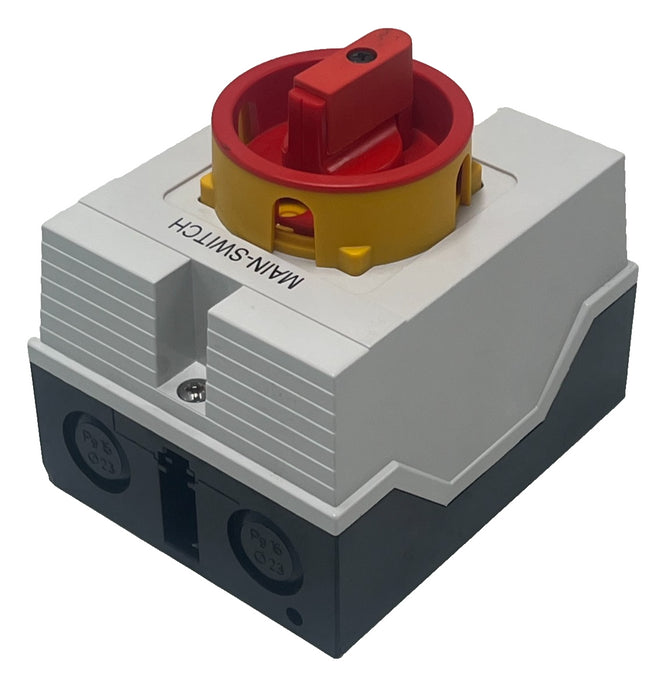 BACO CONTROLS TS3XV483-IP65 CAM SWTICH PR21 SERIES 20A YEL/RED TS3XV483IP65 NSMP