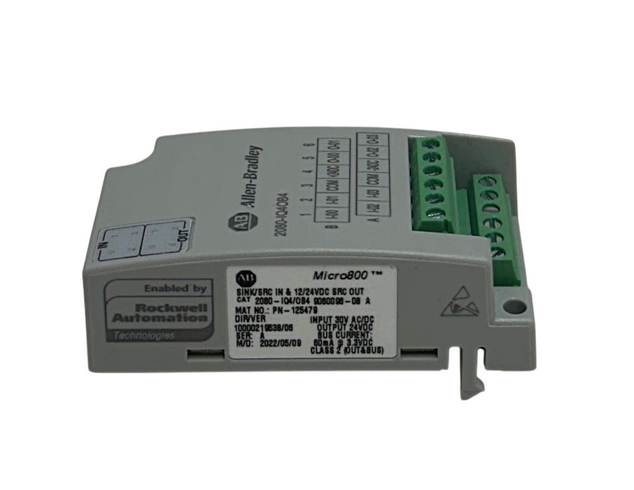 Allen Bradley 2080-IQ4/OB4 /A Micro800 Digital I/O Combo Module 2080-IQ4OB4 NSNP