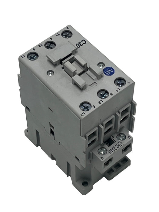 ALLEN-BRADLEY 100-C30D00 /C IEC Contactor  30A , 3-Pole 3 N-O 110/120V COIL NSMP
