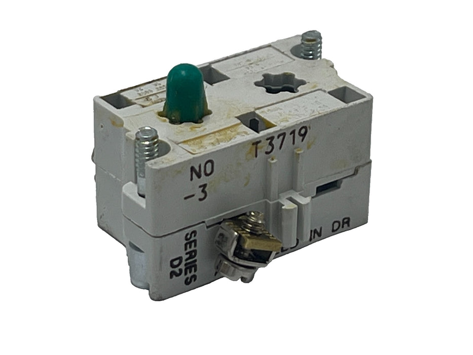 4 EATON 10250T53 STD CONTACT BLOCKS HEAVY-DUTY 2NC SERIES D2 600VAC NSMP