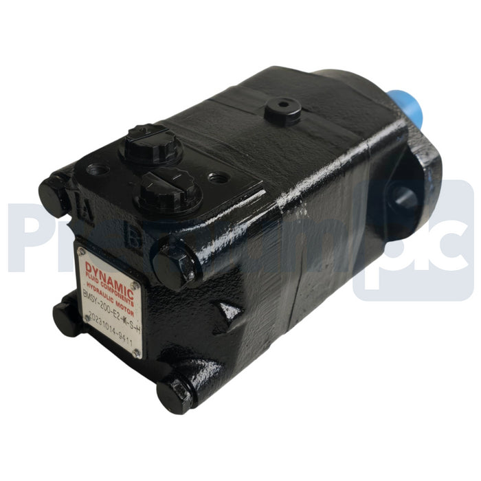 Dynamic Fluid Components BMSY-200-E2-K-S-H Hydraulic Motor, Shaft 1" Key NSNP