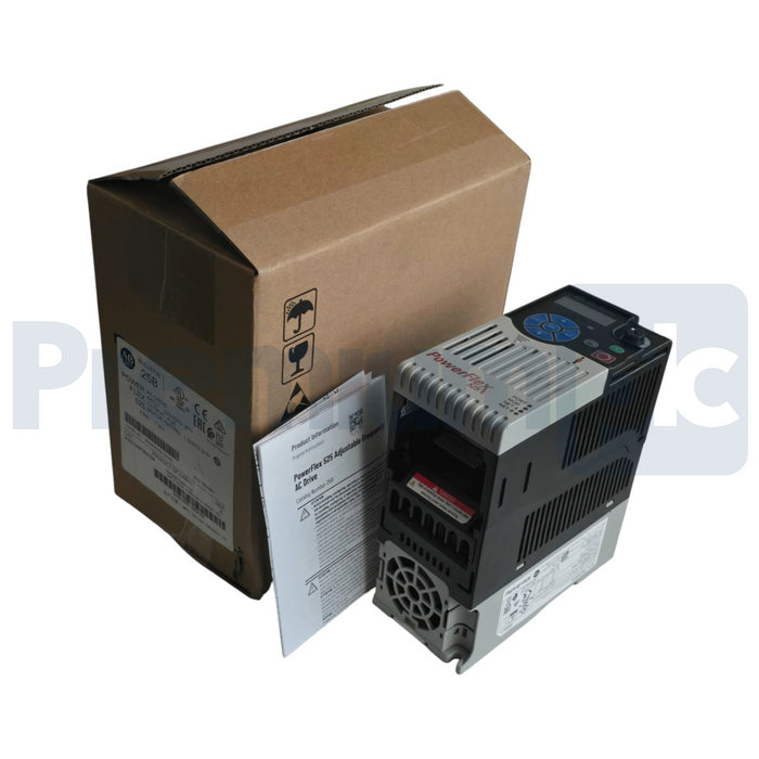 Allen Bradley 25B-D4P0N104 /A PowerFlex 525 AC Drive ENet/IP 2HP FRN. 7.001 NSMP