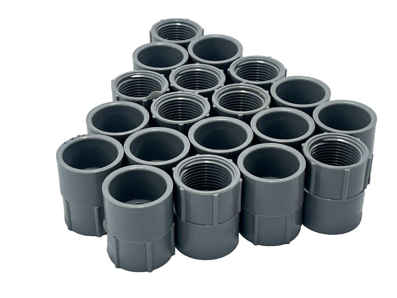 LOT OF 20 Carlon E942F 1" PVC Female Adapter Schedule 40/80 Conduit Fitting NSNP