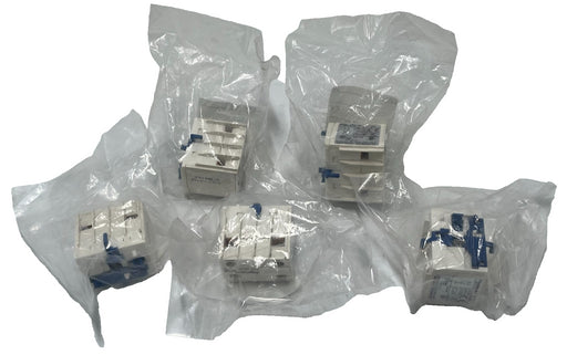 LOT OF 5 Schneider LA1KN11 Auxiliary Contact Block 1NO 1NC TeSys K Contactor
