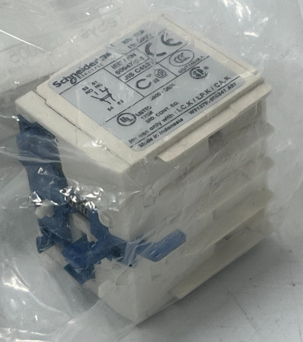 LOT OF 5 Schneider LA1KN11 Auxiliary Contact Block 1NO 1NC TeSys K Contactor