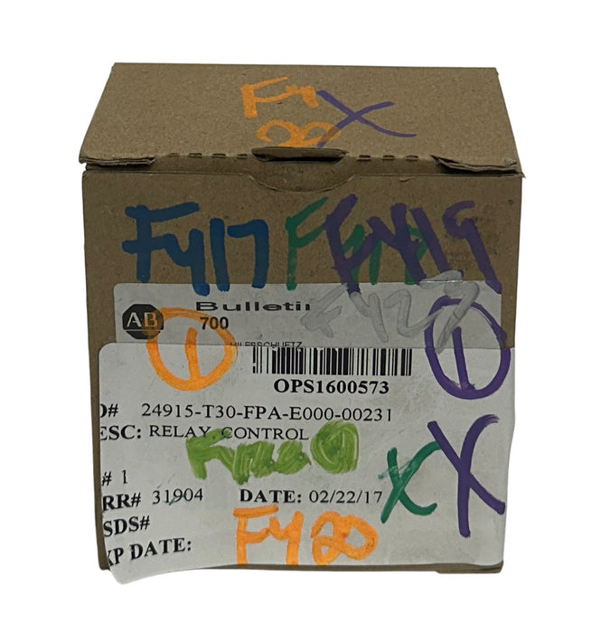 ALLEN BRADLEY 700-CF310D /A BULLETIN 700 INDUSTRIAL CONTROL RELAY 110/120V NSMP