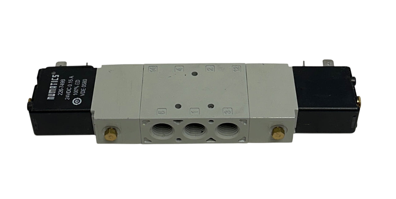 NUMATICS AVENTICS L12BB652B060T61 SOLENOID VALVE 24VDC COILS *MISSING PARTS NSNP