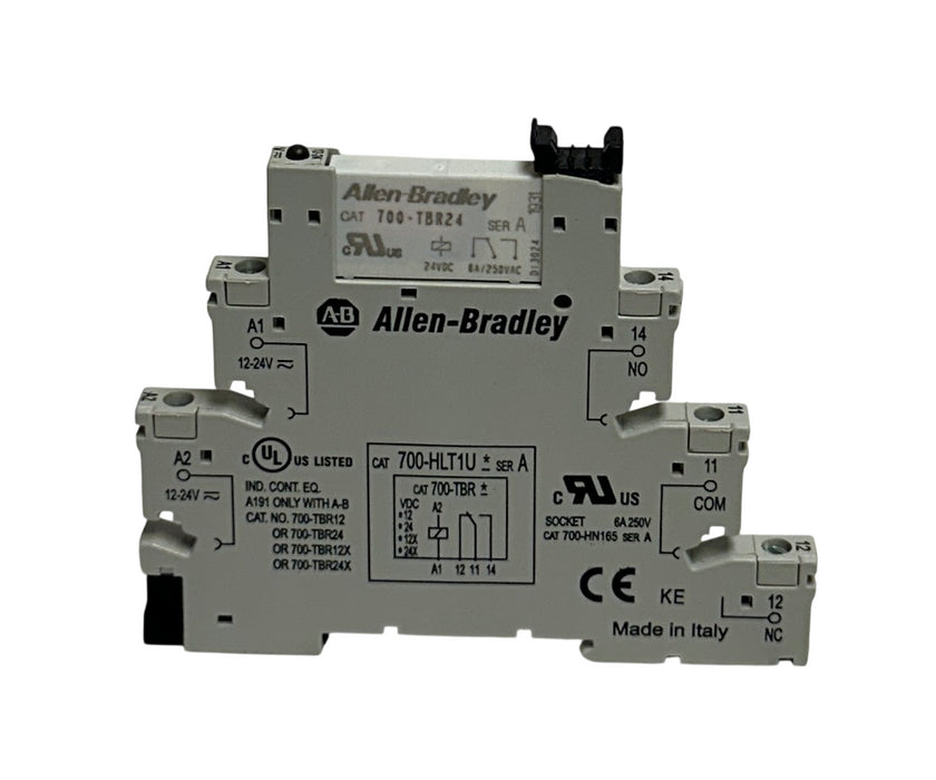 5 ALLEN BRADLEY 700-HLT1U24 /A BULLETIN 700 INTERFACE MODULES 24VAC/DC NSMP