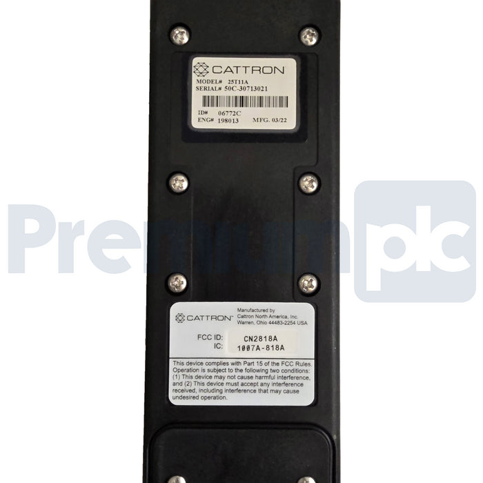 CATTRON 198013 Remtron Patriot Crane Control System 25R11A & (2) 25T11A NSMP