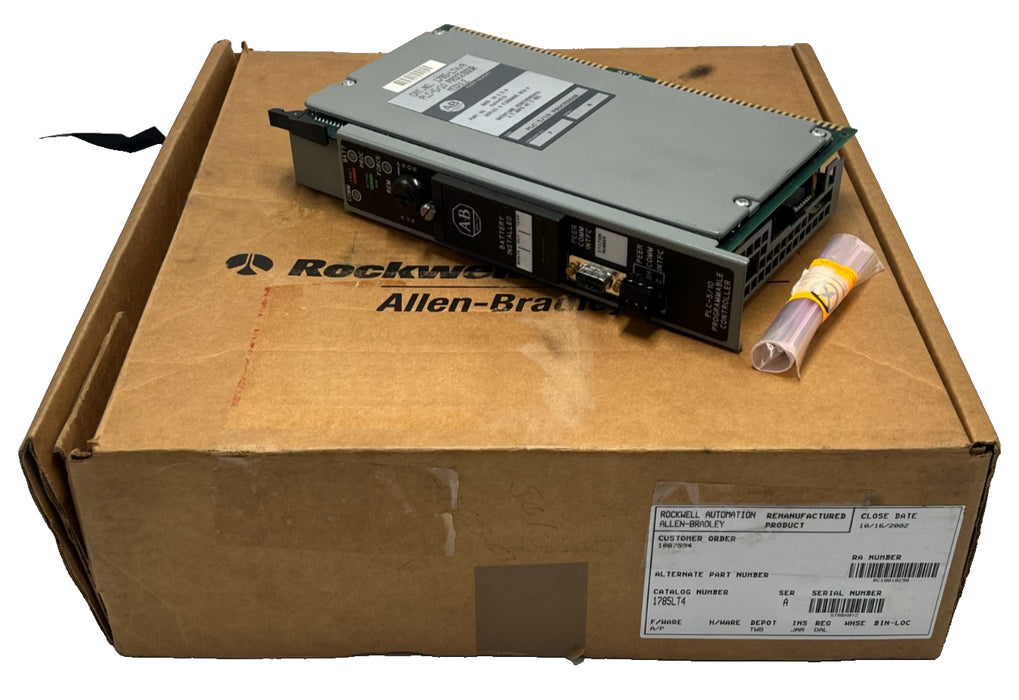 Allen-Bradley 1785-LT4/A PLC-5/10 Processor Module Ser A FRN 4 ControlLogix NSMP