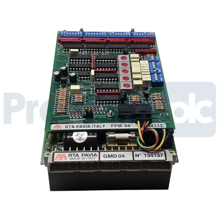 RTA PAVIA GMD-04 GMD Stepping Motor Drive 95-130VDC w/ FFM-04 Input Module NSNP