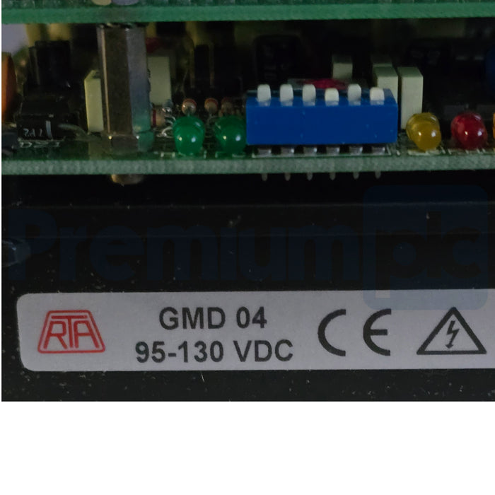 RTA PAVIA GMD-04 GMD Stepping Motor Drive 95-130VDC w/ FFM-04 Input Module NSNP
