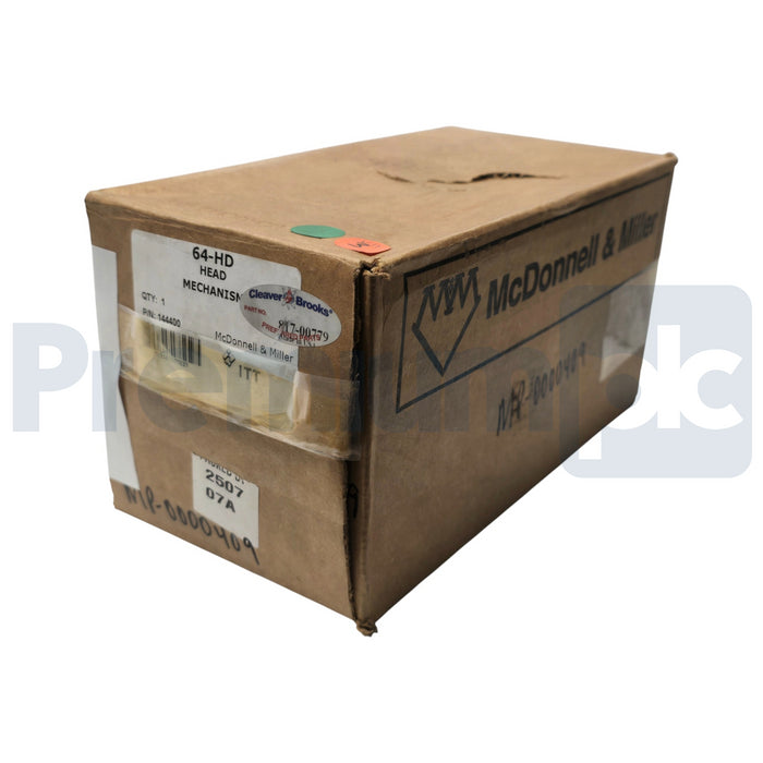 Cleaver-Brooks 817-00779 McDonnell & Miller 144400 64-HD Head Mechanism LWCO NEW