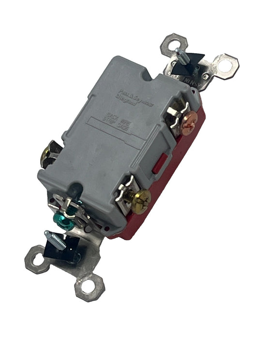 (2) EATON 7521W-BOX Momentary Switch Single Pole White 15A 120/277V AC/CA, NSMP