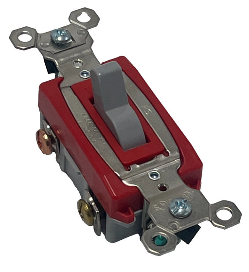 LEGRAND PS20AC3GRY 20A 120/277V 3-Way Toggle Switch Industrial Gray, NSMP