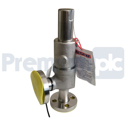 LESER 4594.2172 459 S/S Pressure Safety Relief Valve IN 3/4" OUT 1" 145psig NSNP