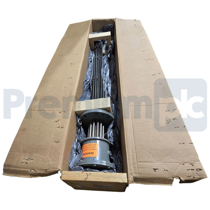 ACCUTHERM 45-857N3 5"-150# Flanged Immersion Heater 480V/3PH/25kW/1617A NSMP