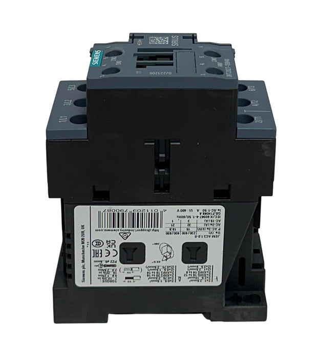 SIEMENS 3RT2027-1BB40 / 3RT20271BB40 SIRIUS IEC MAGNETIC CONTACTOR 32A 24V NSMP