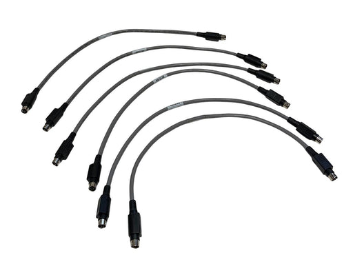 6 UNBRANDED SCC-04 / SCC04 DOUBLE-ENDED CABLES GRAY 6-PIN NSNP