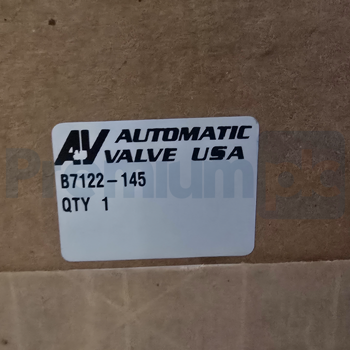 Automatic Valve AVCO B7122-145 Solenoid Valve 150PSIG w/2x 6910-010 Coils NSMP