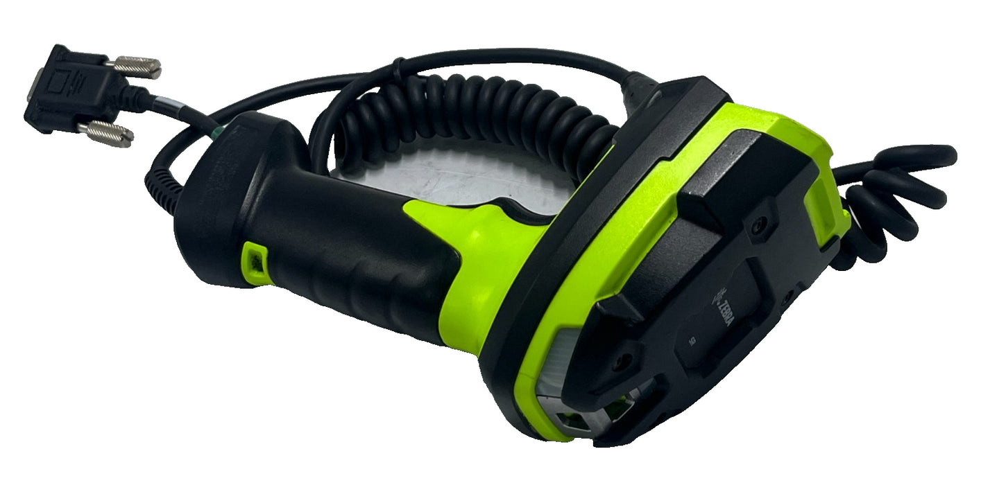 ZEBRA DS3608 Ultra-Rugged Corded 1D/2D Barcode Scanner W/ Coiled RS232 Cable