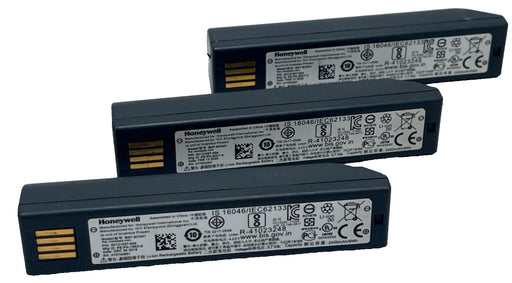 LOT OF 3 HONEYWELL BAT-SCN01 , 50121527-004 Rechargeable Li-Ion Batteries