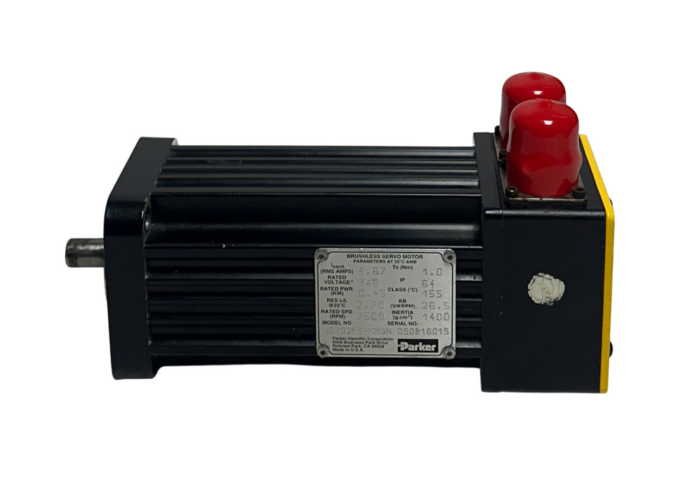 PARKER J0702FE-KMSN / J0702FEKMSN NeoMetric SERIES SERVO MOTOR 0.45kW IP64 USNP