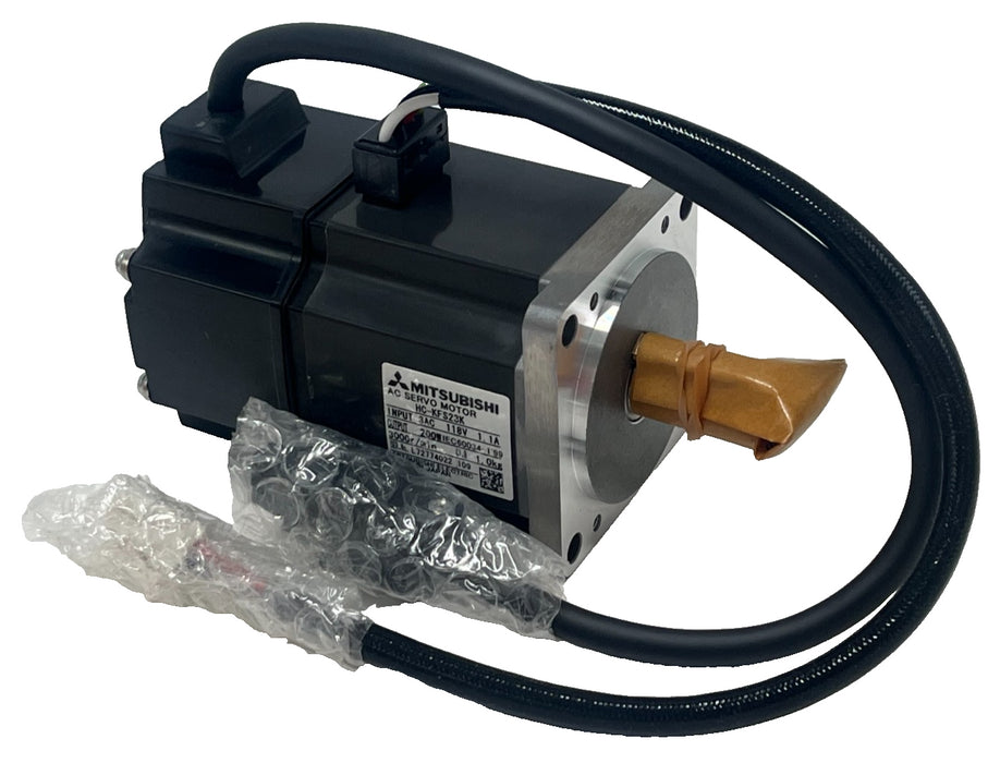 MITSUBISHI HC-KFS23K AC Servo Motor 200W 3000 RPM 3-Phase MELSERVO J3 Series