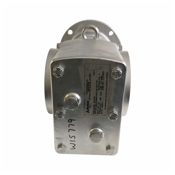 Boston Gear SSRF2033R-21KC-B5-HS4-P16 | W15779 SS2000R Washdown Gear Drive NSNP