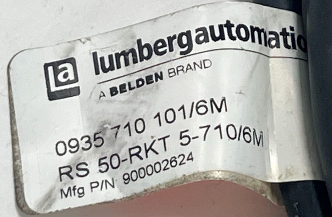 LUMBERG 900002624 SENSOR DISTRIBUTION BOX 0935 710 101/6M TRUNK CABLE CORDSET